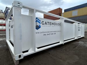 Shipping container after modfications in Australia