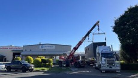 Customised shipping containers delivered Australia-wide by Gatehouse Container Modifications